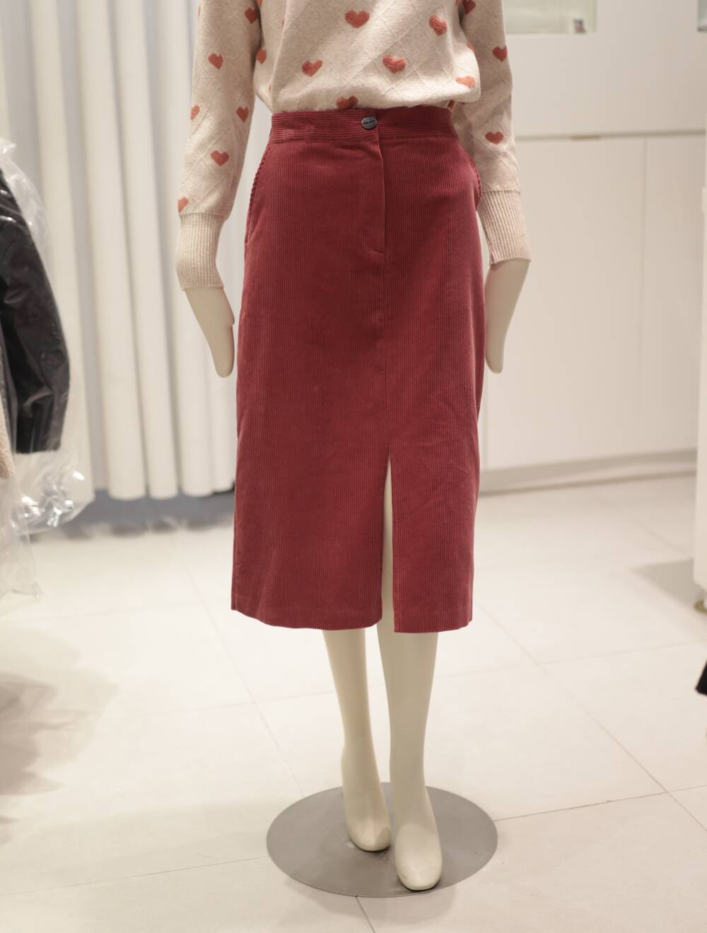 코인코즈 앞트임 골덴 롱스커트 DW3WS137(2645634) 백화점 - G마켓 모바일